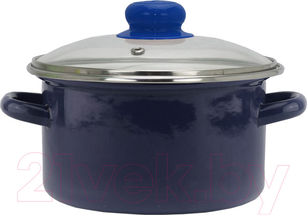 Изображение товара Кастрюля Эмаль Кобальт 23-Б1612С (3л)