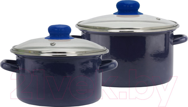 Изображение товара Набор кастрюль Эмаль Орион 9С-204