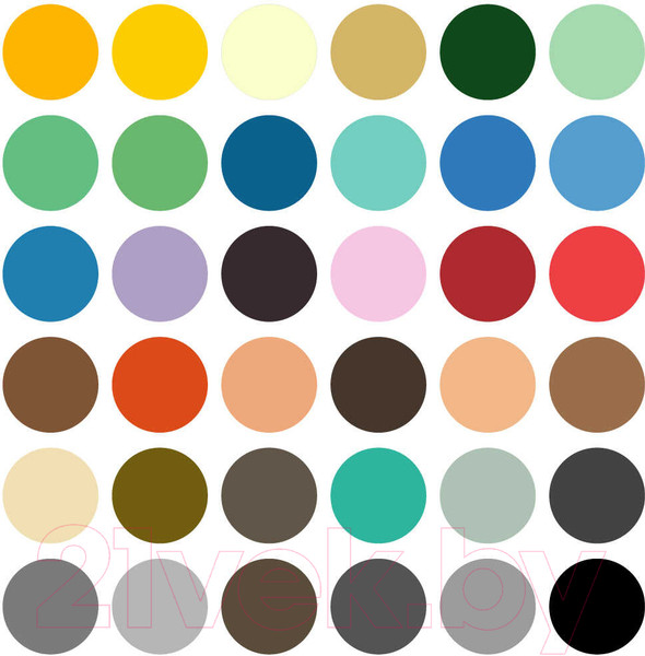 Изображение товара Набор маркеров Fenix Art Архитектура / 65493 (36цв)