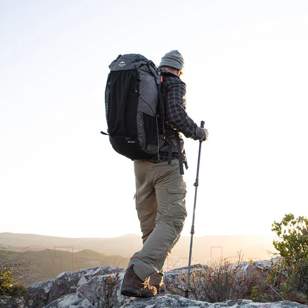 Изображение товара Рюкзак туристический Naturehike Rock Series NH19BP095 / 6927595761649 (черный)