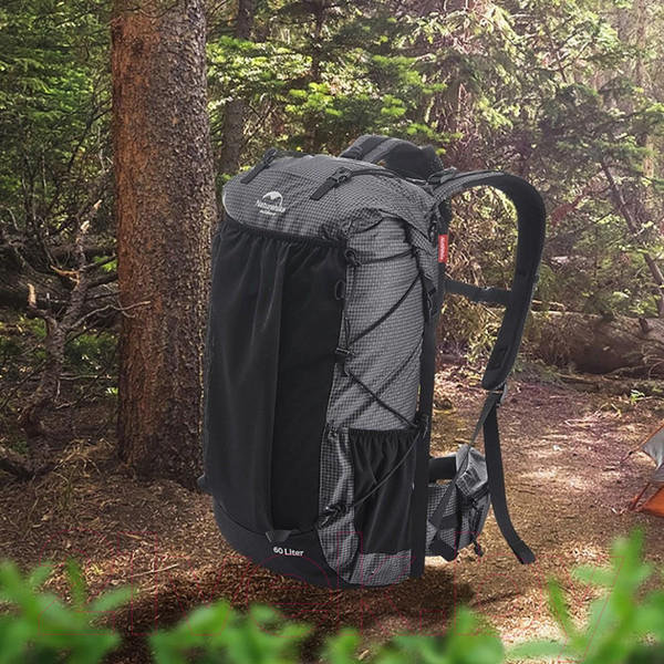 Изображение товара Рюкзак туристический Naturehike Rock Series NH19BP095 / 6927595761649 (черный)