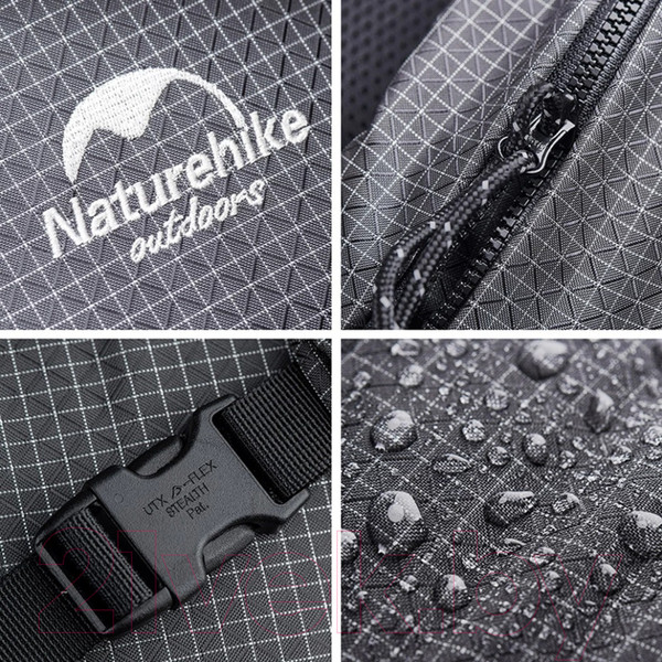 Изображение товара Рюкзак туристический Naturehike Rock Series NH19BP095 / 6927595761649 (черный)