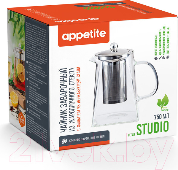 Изображение товара Заварочный чайник Appetite Studio DGK750