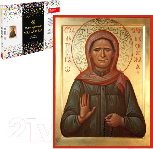 Изображение товара Набор алмазной вышивки Феникс+ Матрона Московская / 65580