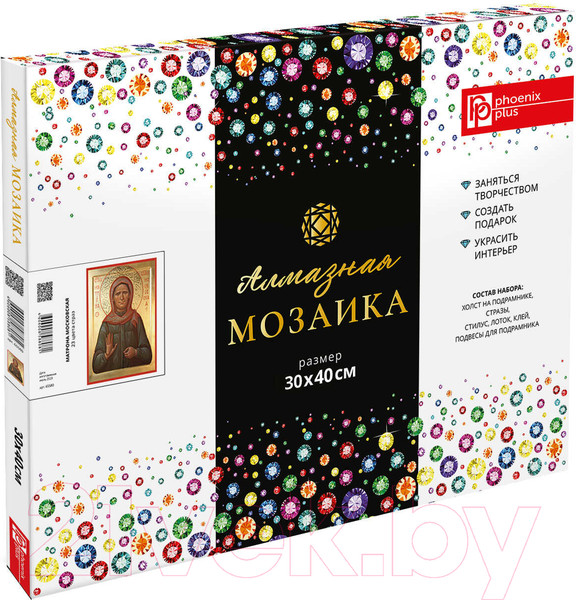 Изображение товара Набор алмазной вышивки Феникс+ Матрона Московская / 65580