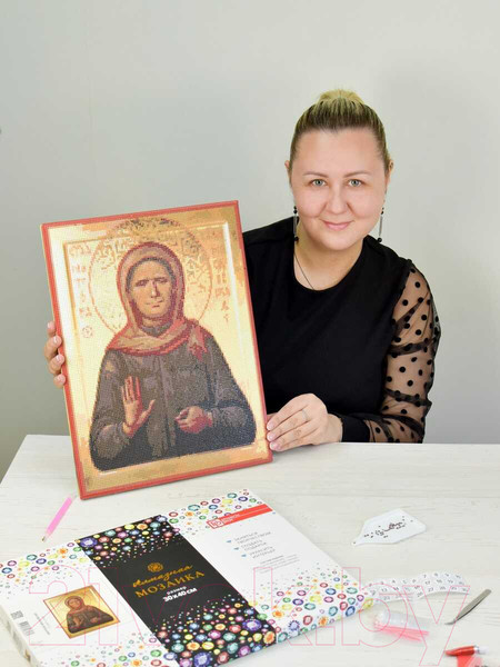 Изображение товара Набор алмазной вышивки Феникс+ Матрона Московская / 65580