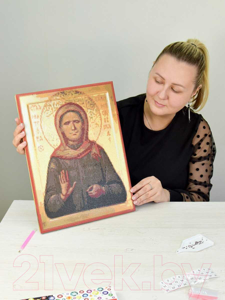 Изображение товара Набор алмазной вышивки Феникс+ Матрона Московская / 65580