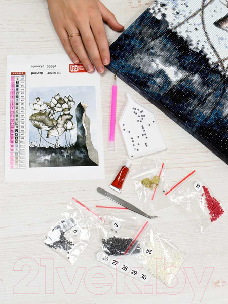 Изображение товара Набор алмазной вышивки Феникс+ Водопад by Lina Kredia / 65594