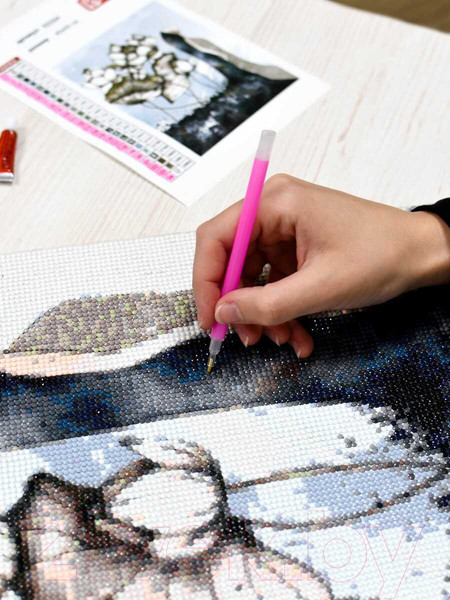 Изображение товара Набор алмазной вышивки Феникс+ Водопад by Lina Kredia / 65594