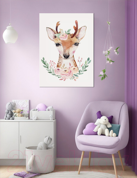 Изображение товара Картина Vimala На холсте 50x70 / Арт 90