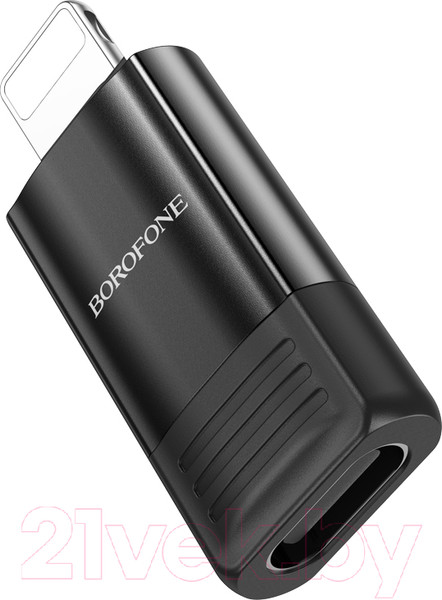 Изображение товара Адаптер Borofone BV18 iP в Type-C (черный)