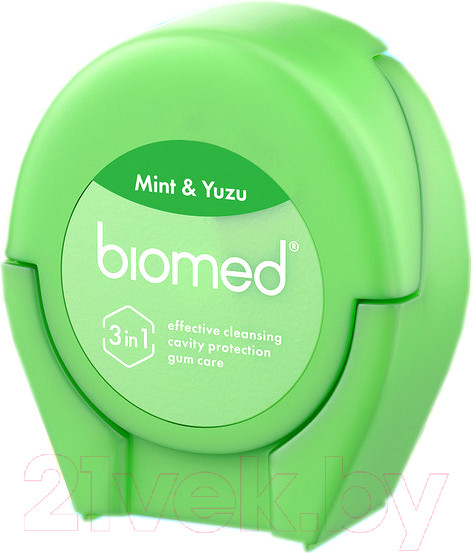 Изображение товара Зубная нить Biomed Мята и юдзу (50м)