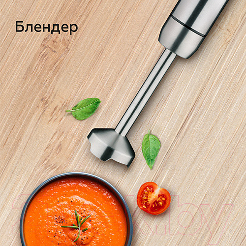 Изображение товара Блендер погружной BQ HB1032SS (черный/сталь)