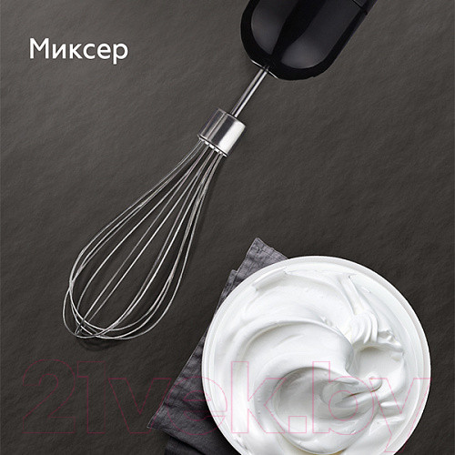 Изображение товара Блендер погружной BQ HB1032SS (черный/сталь)