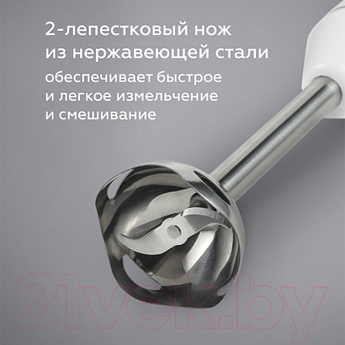 Изображение товара Блендер погружной BQ HB800S (белый/черный)