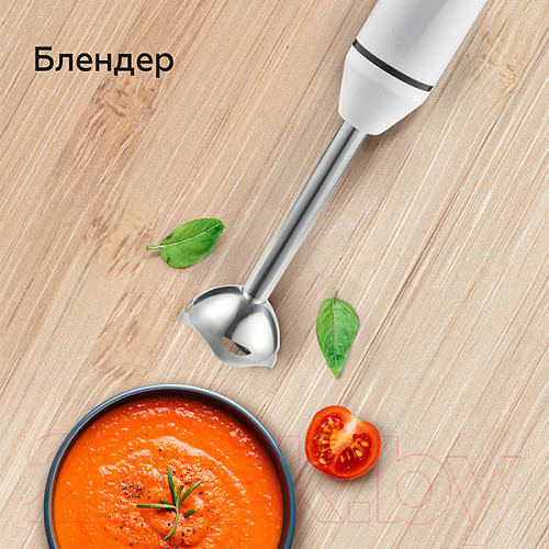 Изображение товара Блендер погружной BQ HB800S (белый/черный)