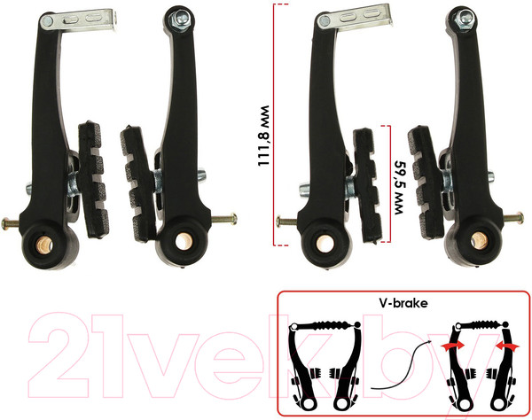 Изображение товара Тормоз для велосипеда Dream Bike 5284294