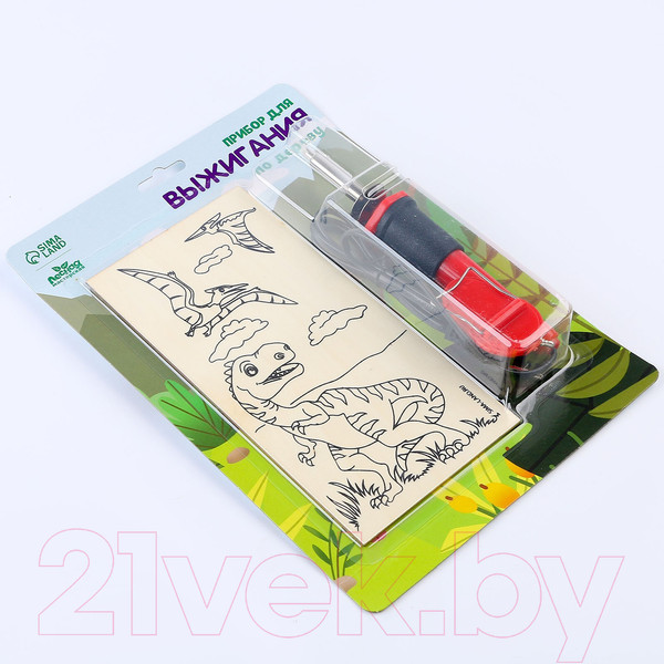 Изображение товара Набор для выжигания Лесная мастерская Динозавры / 7917328