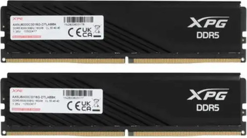 Изображение товара Оперативная память DDR5 A-data AX5U5600C4616G-DTLABBK