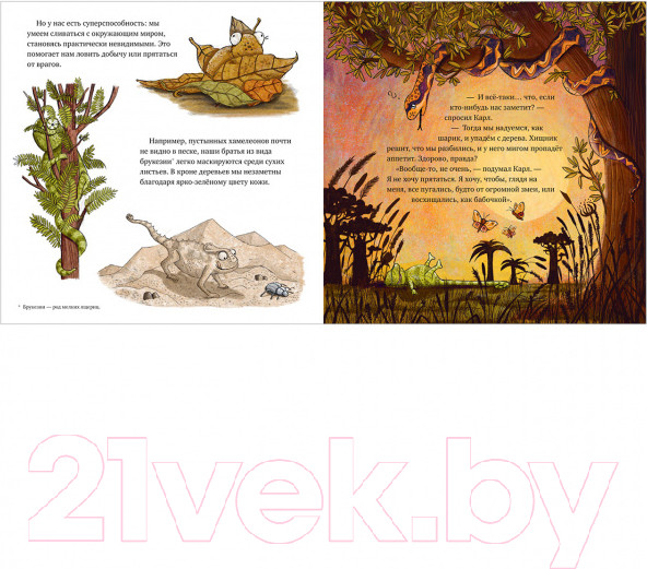 Изображение товара Книга CLEVER Книжки-картинки. Самый смелый хамелеон