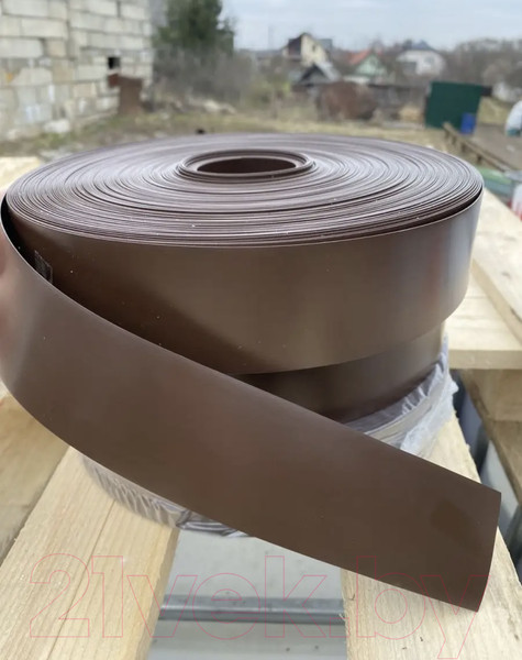 Изображение товара Лента декоративная для забора Белзабор Maximum 0.055x50м (коричневый)