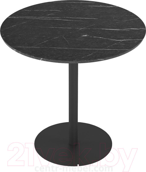 Изображение товара Обеденный стол Калифорния мебель Дейл (черный мрамор)