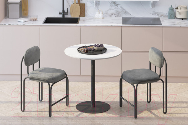 Изображение товара Обеденный стол Калифорния мебель Дейл (белый мрамор)