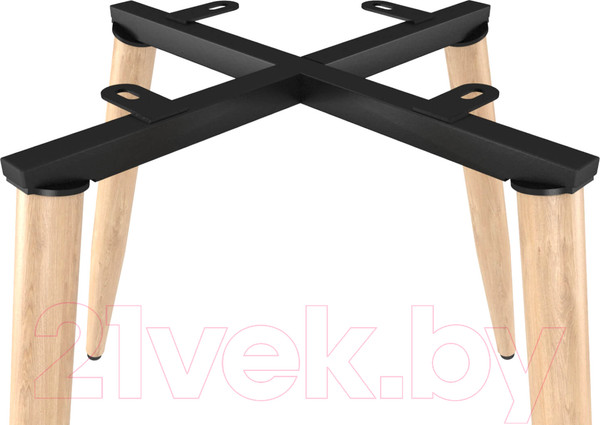 Изображение товара Каркас стула Sheffilton SHT-S95-WН (прозрачный лак/черный муар)