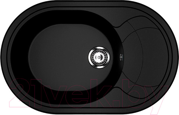 Изображение товара Мойка кухонная Ulgran U-610 (344 ультра-черный)