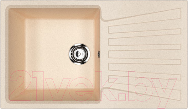 Изображение товара Мойка кухонная Ulgran U-703 (328 бежевый)