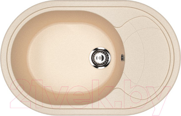 Изображение товара Мойка кухонная Ulgran U-610 (328 бежевый)
