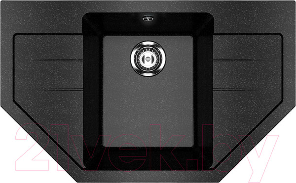 Изображение товара Мойка кухонная Ulgran U-609 (308 черный)