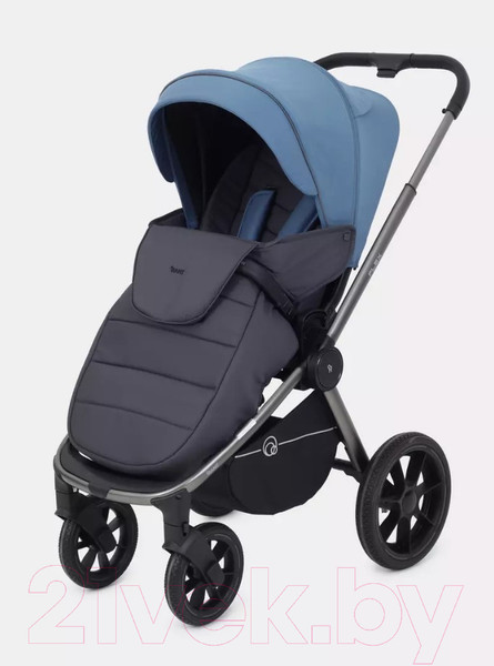 Изображение товара Детская универсальная коляска Rant Flex Pro 3 в 1 2023 / RA075 (Blue)