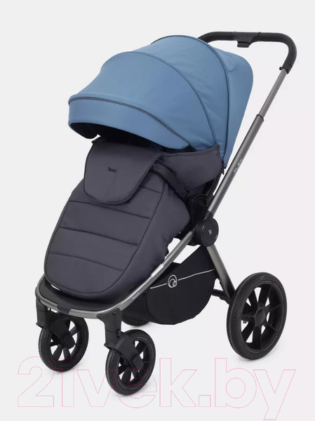 Изображение товара Детская универсальная коляска Rant Flex Pro 3 в 1 2023 / RA075 (Blue)