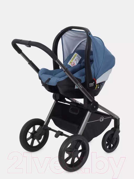 Изображение товара Детская универсальная коляска Rant Flex Pro 3 в 1 2023 / RA075 (Blue)