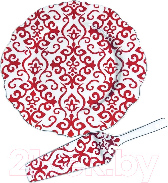 Изображение товара Блюдо для торта Lenardi 122-049 (с лопаткой)