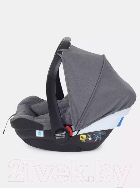 Изображение товара Детская универсальная коляска Rant Flex Pro 3 в 1 2023 / RA075 (Grey)
