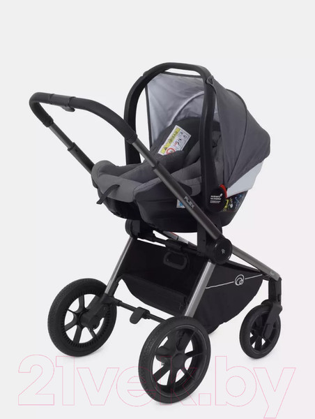 Изображение товара Детская универсальная коляска Rant Flex Pro 3 в 1 2023 / RA075 (Grey)