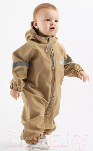 Изображение товара Комбинезон прогулочный детский Rant Cyclone / 157-92 (Cookie Beige, р.92)