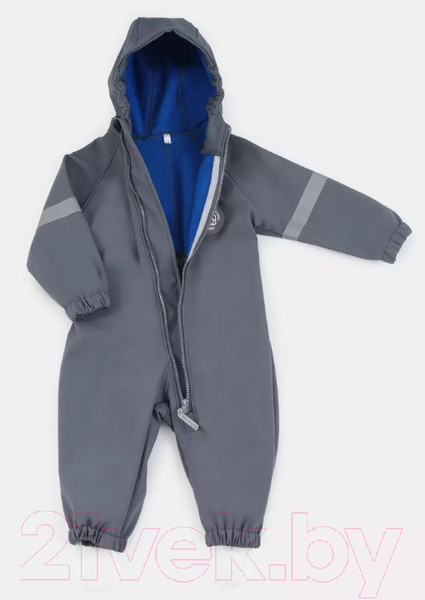 Изображение товара Комбинезон прогулочный детский Rant Cyclone / 157-92 (Iron Grey, р.92)