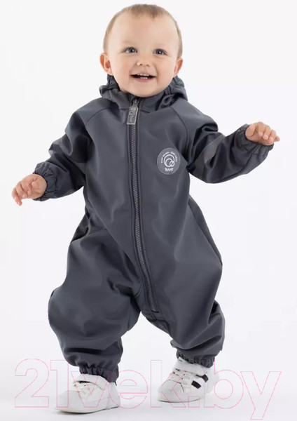 Изображение товара Комбинезон прогулочный детский Rant Cyclone / 157-92 (Iron Grey, р.92)