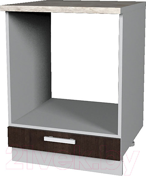 Изображение товара Шкаф под духовку Интерлиния Мила Лайт НШ60д (дуб венге)