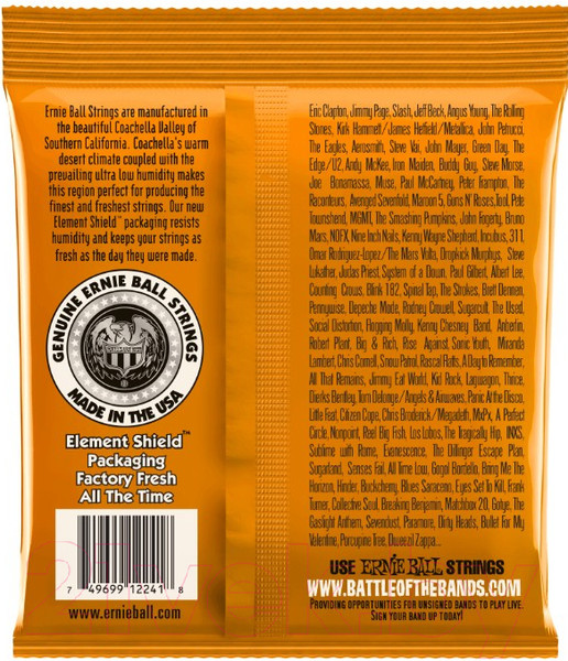 Изображение товара Струны для электрогитары Ernie Ball 2241 Hybrid RPS Slinky