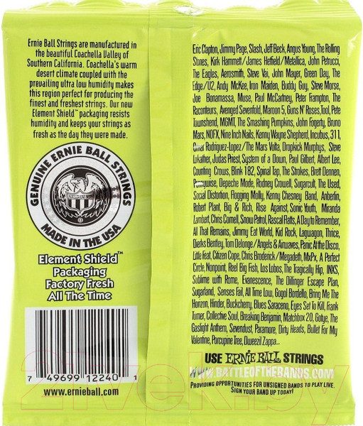 Изображение товара Струны для электрогитары Ernie Ball 2240 RPS 10 Slinky