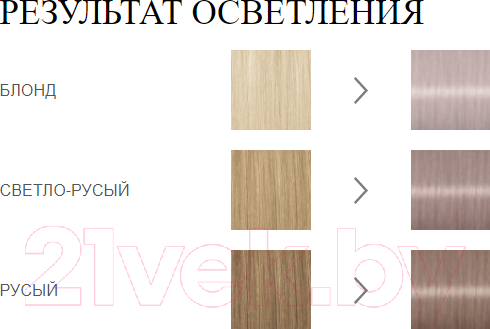 Изображение товара Крем для осветления волос Сьёсс Salonplex Блонд осветлители 10-55 (ультраплатиновый блонд)