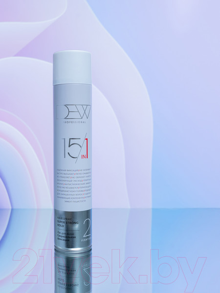 Изображение товара Лак для укладки волос Dew Professional Сверхсильной фиксации SS2/15500 (500мл)