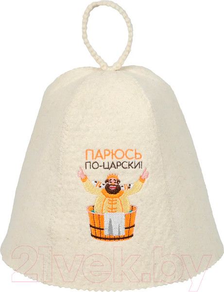 Изображение товара Шапка для бани Банные Штучки Парюсь по-царски! / 41178