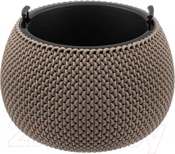 Изображение товара Кашпо El Casa Сфера / 640448 (серо-коричневый)