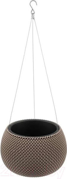 Изображение товара Кашпо El Casa Сфера / 640448 (серо-коричневый)