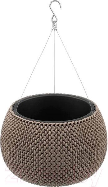 Изображение товара Кашпо El Casa Сфера / 640448 (серо-коричневый)
